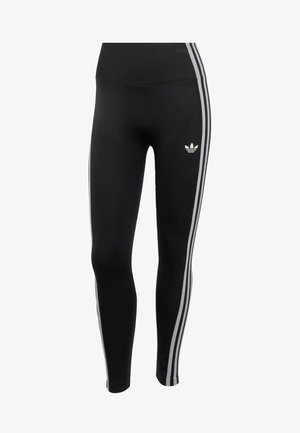 adidas Originals, ADIDAS ORIGINALS ESSENTIALS 3-STRIPES SEAMLESS TIGHTS - Leggings - black