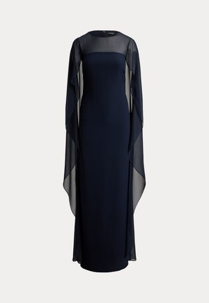 Lauren Ralph Lauren, CAPE GEORGETTE GOWN - Robe longue - lauren navy
