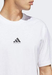 adidas Performance BASKETBALL - Camiseta básica - white   black