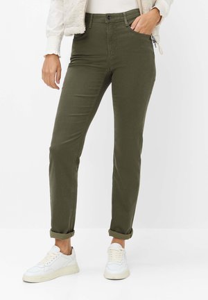 BRAX STYLE CAROLA - Jeans Slim Fit - dark khaki