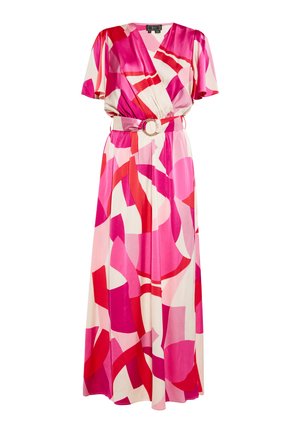 faina, Maxi dress - pink mehrfarbig