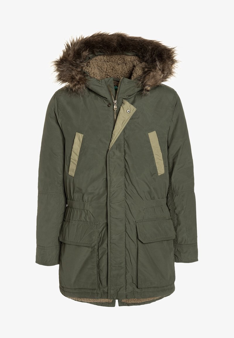 United Colors of Benetton HEAVY - Vinterkappa /-rock - khaki
