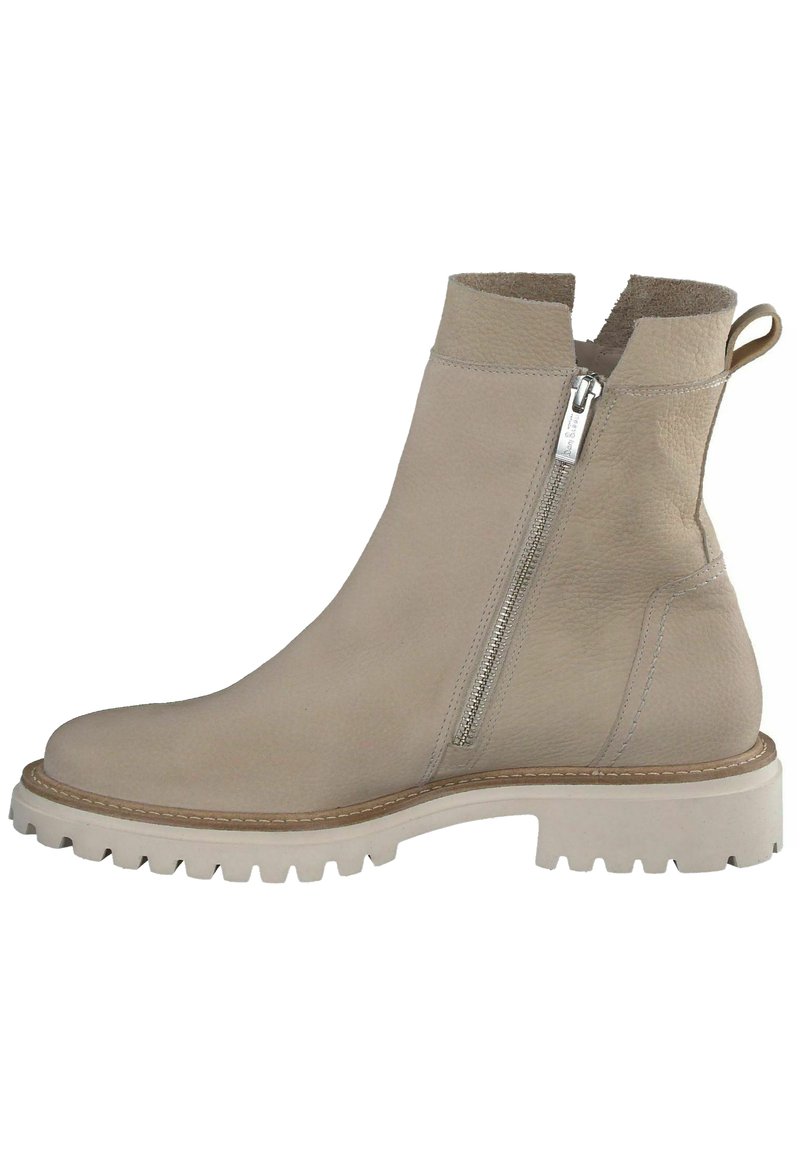 Paul Green Stivaletti Donna In Pelle Nabuk - Modello 9054 - Colore Marrone Chiaro - Tacco 2 Cm
