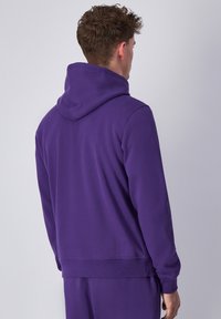 Champion ICONS CONTRAST LOGO LARGE - Hoodie - purple