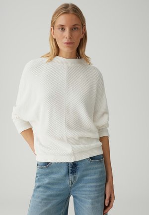 LOOSE WITH TEXTURE - Sweater - milk