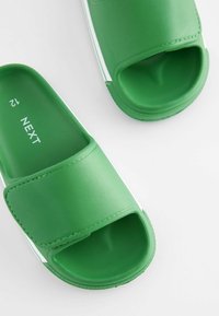 Next STRIPE - REGULAR FIT - Badesandaler - green