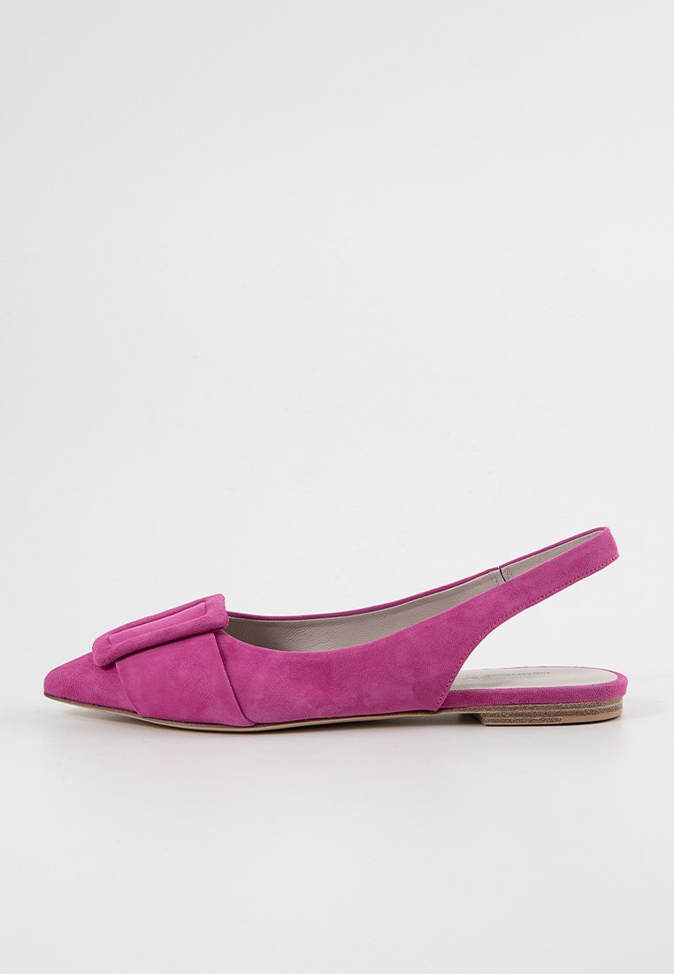 Kennel + Schmenger Slingback ballerina´s donkerroze