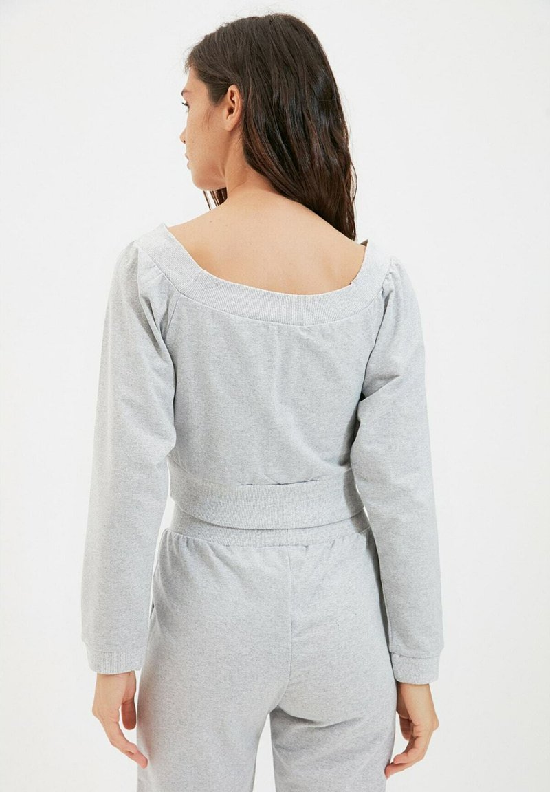 Damen Sweatshirts | Trendyol Sweatshirt grey/grau - KS24345 Damen Sweatshirts | Trendyol Sweatshirt grey/grau - KS24345