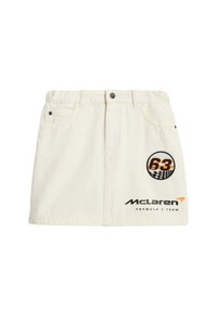 Marks & Spencer MCLAREN - Falda vaquera - ecru