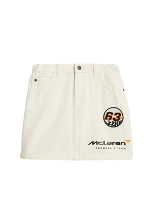 MCLAREN - Gonna di jeans - ecru