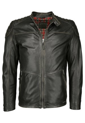 ABSTEPPUNGEN  - Lederjacke - black