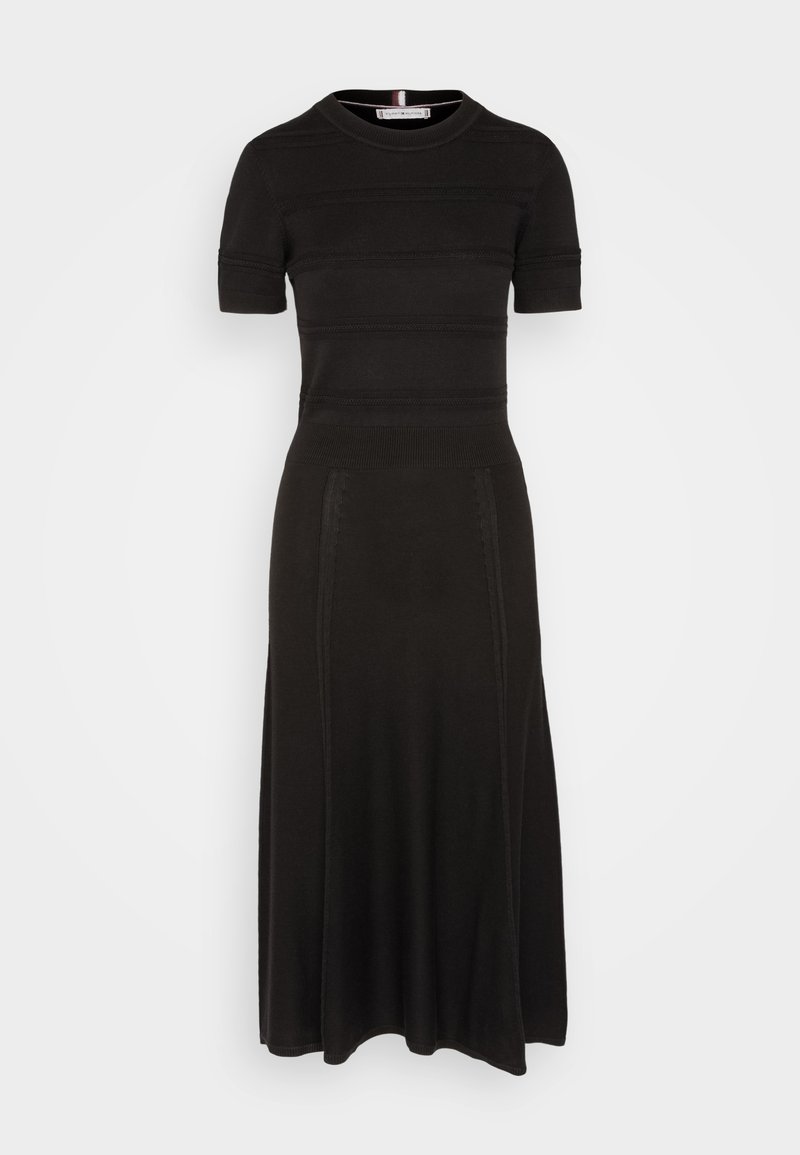 Tommy Hilfiger Gebreide jurk zwart Tommy Hilfiger Gebreide jurk zwart