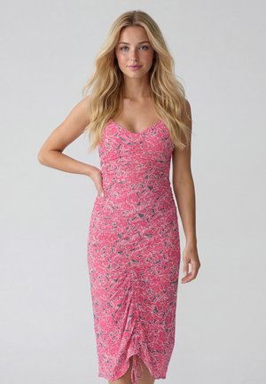 IZIA, IZIA DRESS - Egyenes szabású ruha - pink