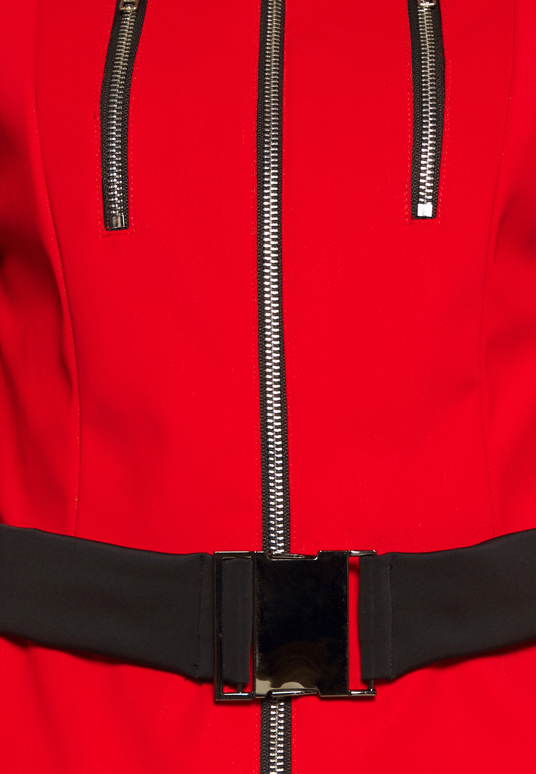 Missguided SKI SLIM FIT SNOW SUIT - Tuta jumpsuit - red/rosso - Zalando.it