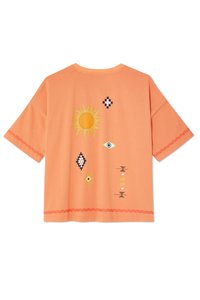 Never Fully Dressed SUNSHINE TEE - T-shirt estampada - peach