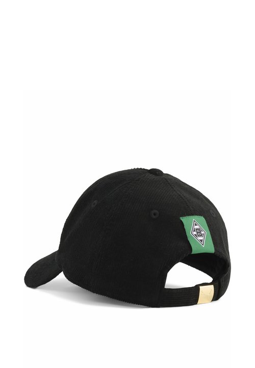 PUMA BORUSSIA MÖNCHENGLADBACH FTBLCULTURE CAP AUS KORD UNISEX - Cap - black-archive green — photo 4