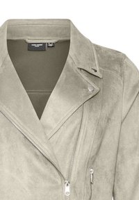 Vero Moda Dirbtinės odos striukė - ecrue