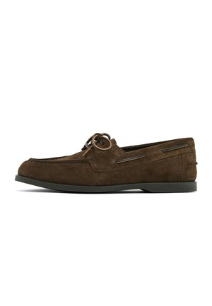 Boat shoes - dark brown