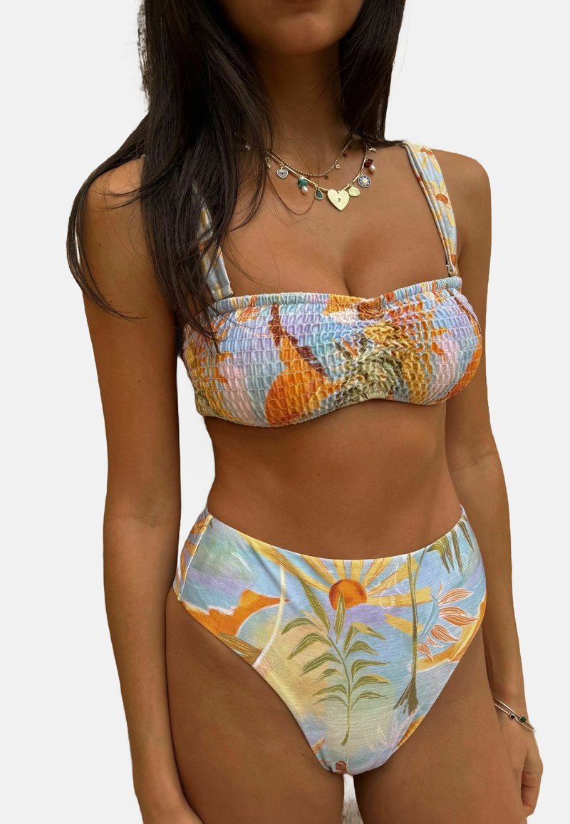 Never Fully Dressed - Haut de bikini - blue sun, Agrandir