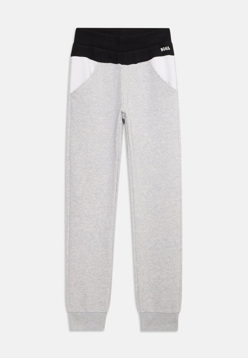 BOSS Kidswear Trainingsbroek grijs