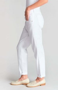 Le Temps Des Cerises Jean droit - blanc