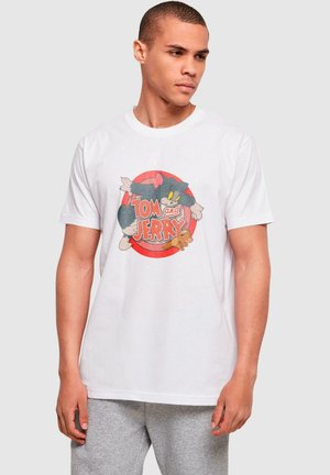 ABSOLUTE CULT TOM AND JERRY - CLASSIC CATCH - Print T-shirt - white