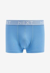 Next SIGNATURE HIPSTERS - Trumpikės - signature blue green bamboo texture waistband