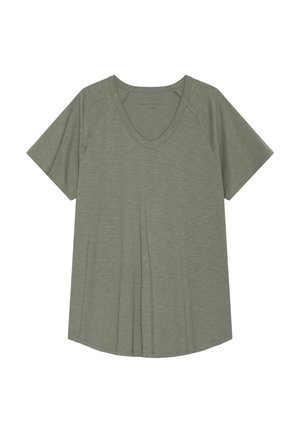 moshi moshi mind, FAVOURITE - T-shirts basic - khaki gray