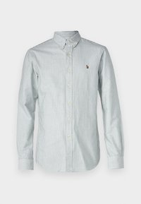 LONG SLEEVE SPORT SHIRT - Srajca - pine/white