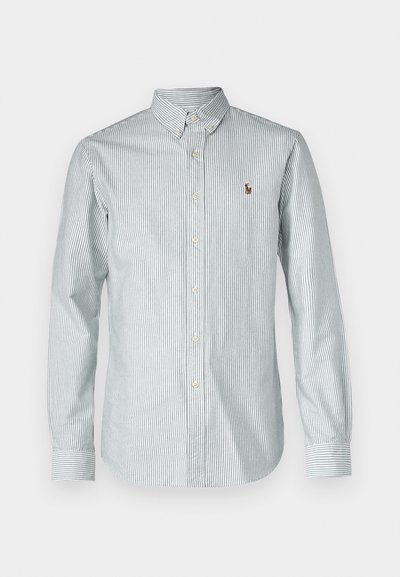 Polo Ralph Lauren SLIM FIT STRIPED OXFORD SHIRT - Shirt - pine/white