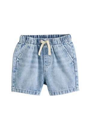 Next REGULAR FIT - Džínové kraťasy - light blue