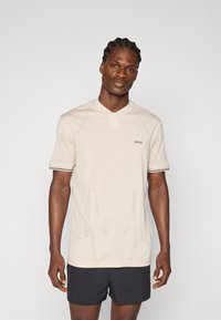 BOSS PARIQ DESERT ACTIVE - Trükipildiga T-särk - open beige