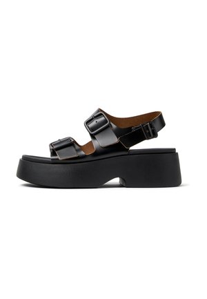 TASHA - Platform sandals - schwarz