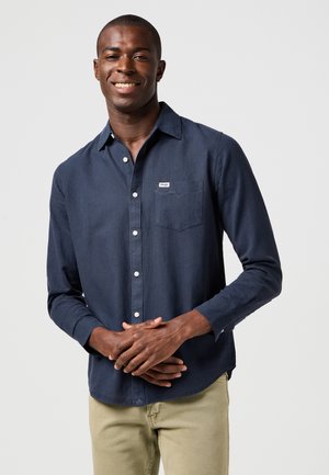 Overhemd - dark navy