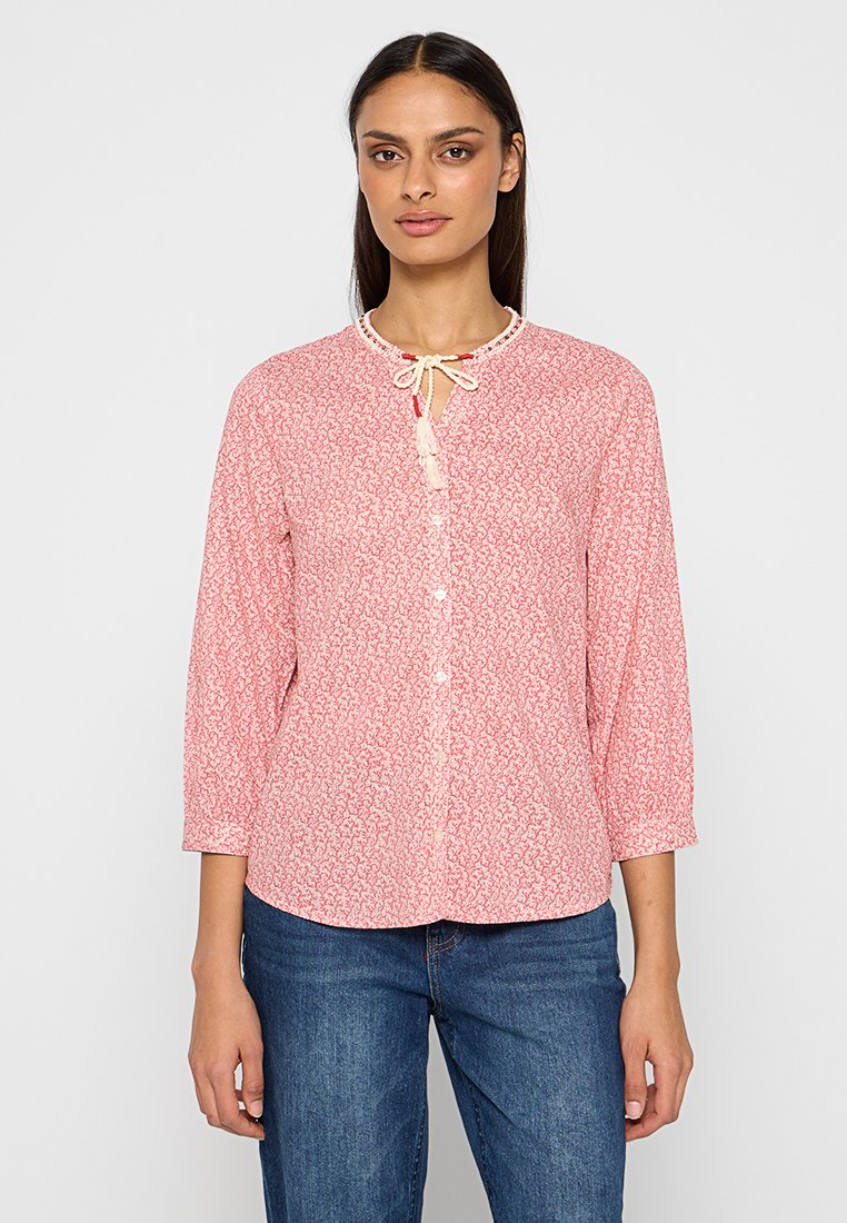 Scotch & Soda Overhemdblouse koraalrood
