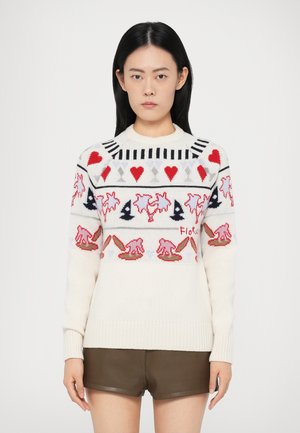 WOMEN TROPICAL FAIR ISLE SWEATER - Πουλόβερ - multi-coloured