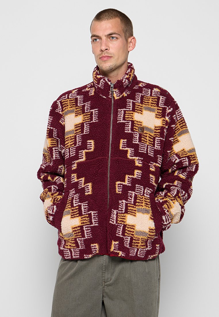 brixton Fleecejas rood brixton Fleecejas rood