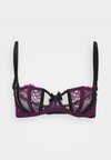 ROZLYN BRA - Balconette podprsenka - black/plum