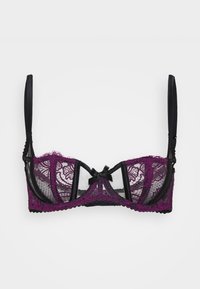 ROZLYN BRA - Balconette podprsenka - black/plum
