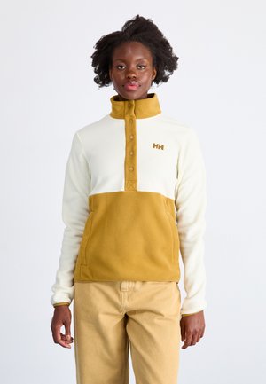 Helly Hansen W DAYBREAKER SNAP  - Fleece jumper - beige/offwhite