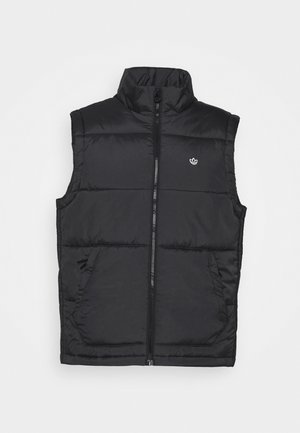 PADDED VEST - Waistcoat - black
