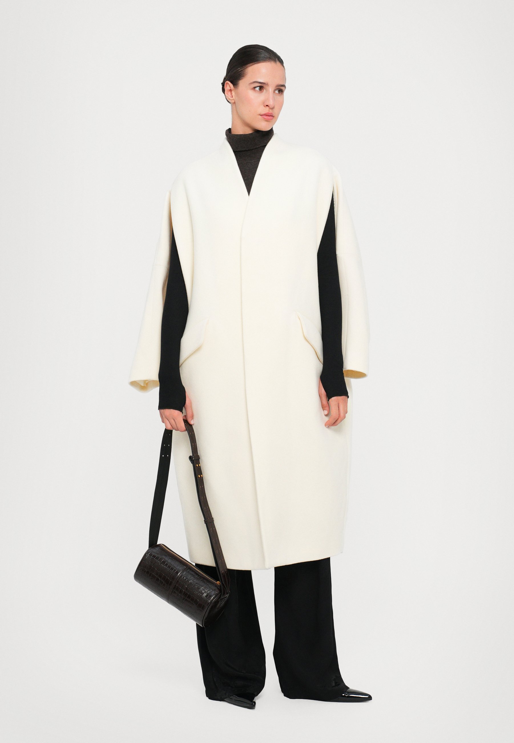 99’s MM6 orizzonti wool coat 99's MM6 orizzonti wool coat Single-breasted wool-blend