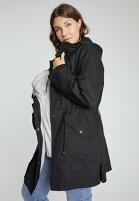Ulla Popken Parkas - schwarz
