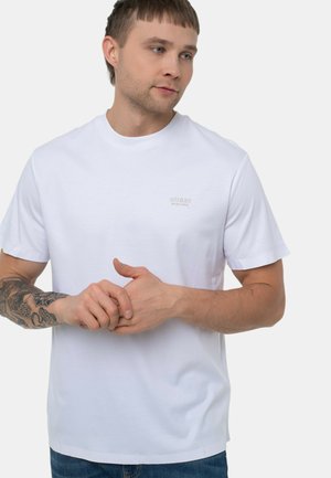 Guess, T-SHIRT - T-shirt basic - bianco