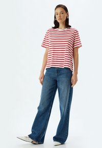 Koton STRIPED  - Camiseta estampada - white