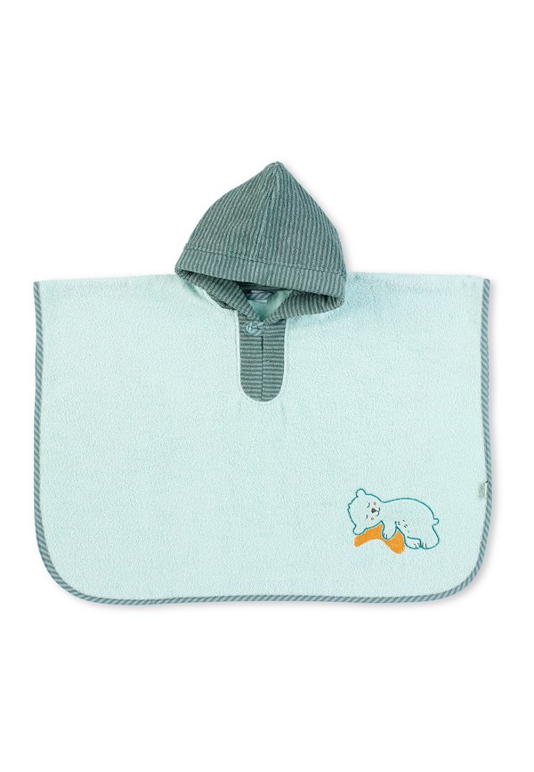 PONCHO BADEPONCHO BEN - Badetuch - hellgrün
