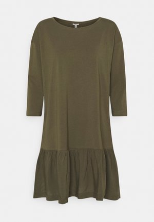 Jerseyklänning - khaki