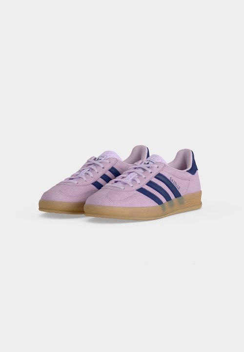 adidas GAZELLE INDOOR - Zapatillas - ice lavender/victory blue — photo 3