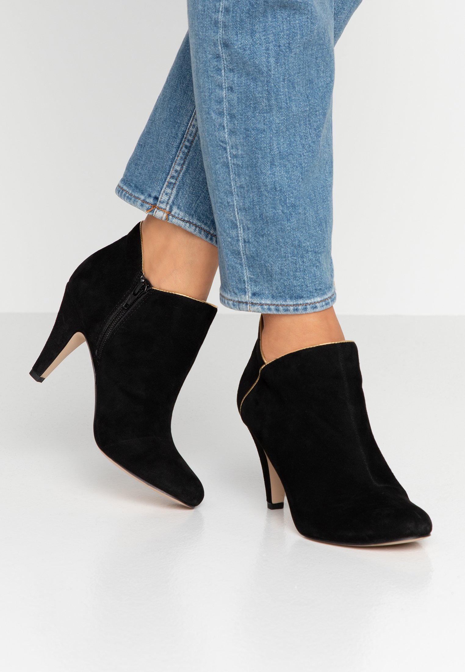 mint&berry Enkellaarsjes met hoge hak blackZwart Zalando.nl mint&berry Enkellaarsjes met hoge hak black Zalando.nl