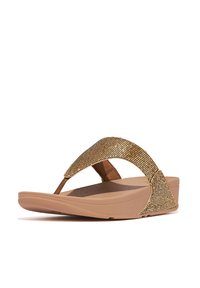 FitFlop LULU TOE POST - BALL - Teensandalen - goud